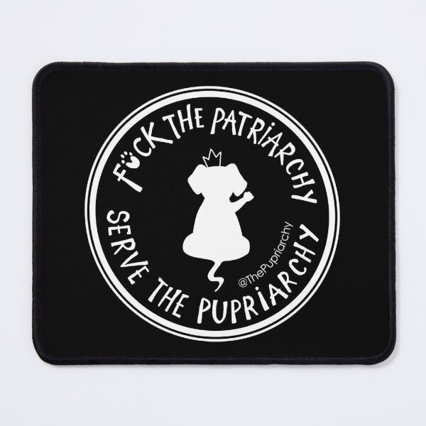 Item preview, Black + White w/ IG Handle designed and sold by ThePupriarchy.