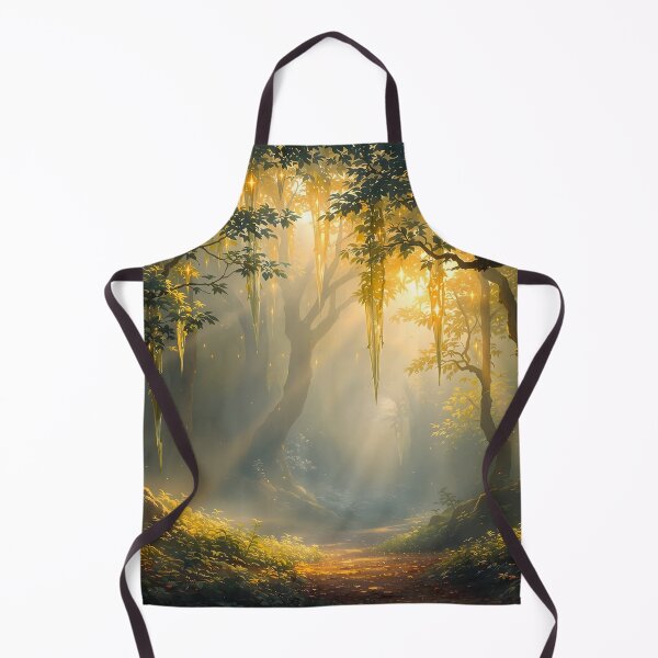 Item preview, Enchanted Forest Path with Golden Light designed and sold by eyeconart.