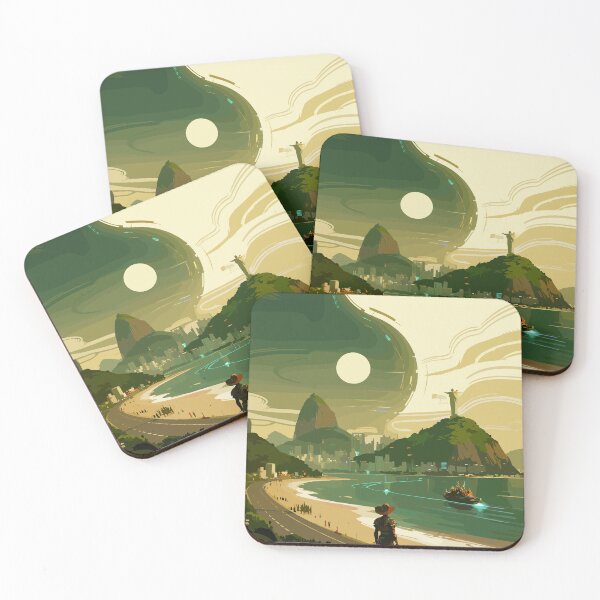 Item preview, Sugarloaf Mountain at Dawn designed and sold by Honu2025.