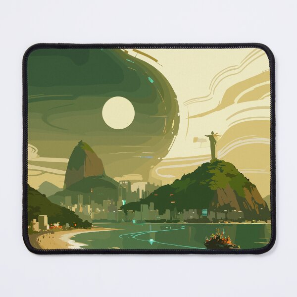 Item preview, Sugarloaf Mountain at Dawn designed and sold by Honu2025.