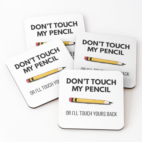 Item preview, Sarcastic Pencil Joke T-Shirt – Don’t Touch My Pencil or I’ll Touch Yours Back Graphic designed and sold by Cree8if.