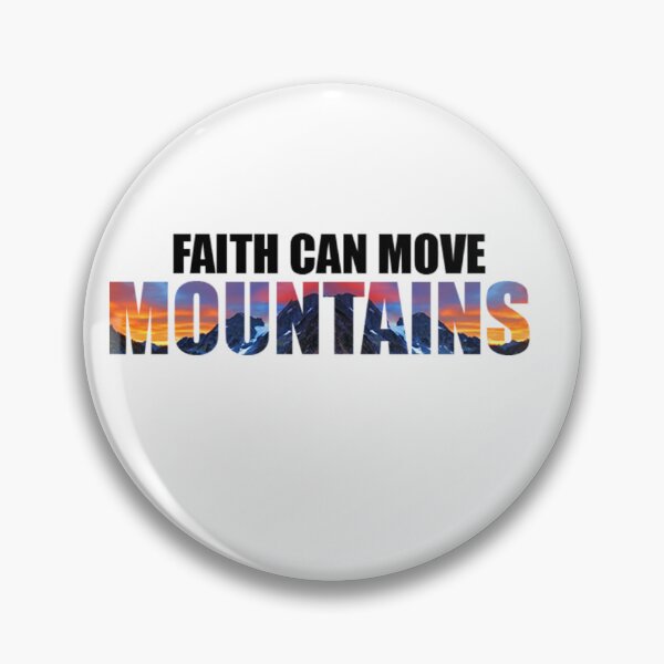 Item preview, Faith Can Move Mountains designed and sold by SntixySellsArt.
