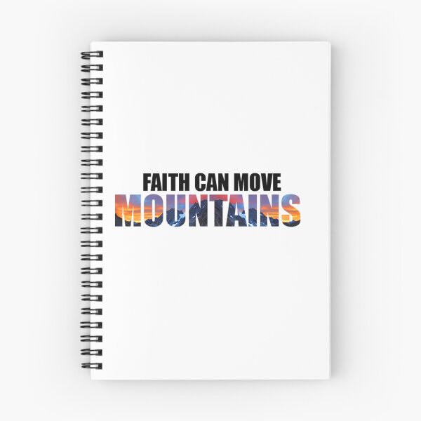 Item preview, Faith Can Move Mountains designed and sold by SntixySellsArt.
