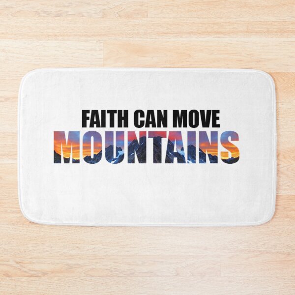 Item preview, Faith Can Move Mountains designed and sold by SntixySellsArt.