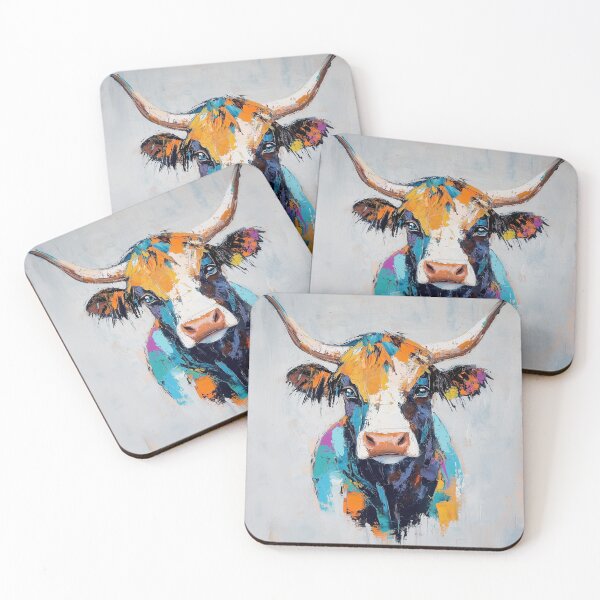 Item preview, Abstract Bull painting designed and sold by Gino By Design.