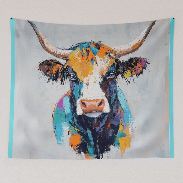 Item preview, Abstract Bull painting designed and sold by Gino By Design.