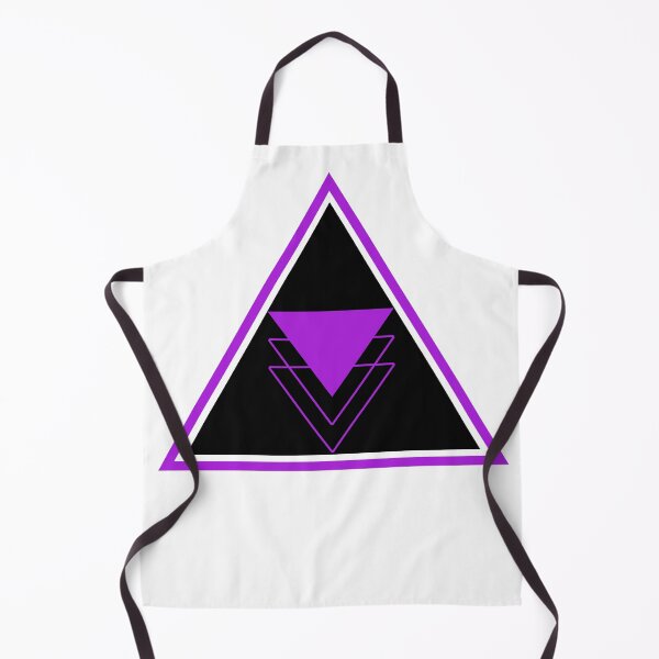 Item preview, Purple Minimalist Neon Triangles - Futuristic Geometric Art designed and sold by Avagen Designs.