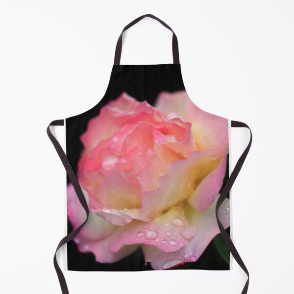 Item preview, Pink rose on black background designed and sold by olena2552.