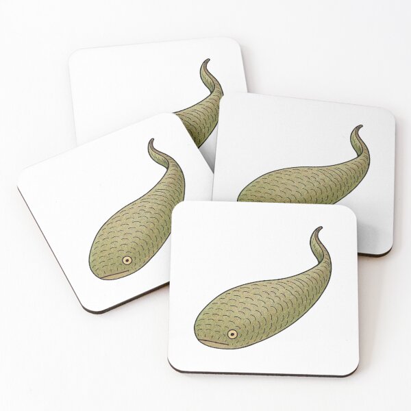 Item preview, Astraspis Illustration, Prehistoric Fossil Fish Art designed and sold by Vendeloc.