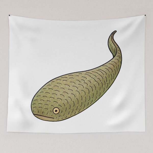 Item preview, Astraspis Illustration, Prehistoric Fossil Fish Art designed and sold by Vendeloc.