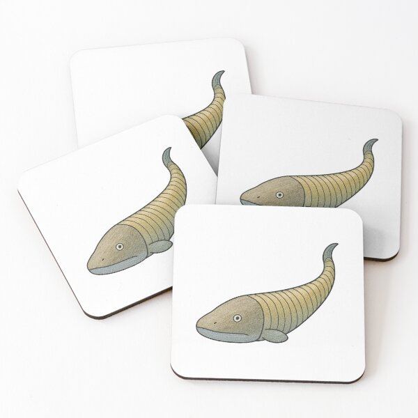Item preview, Hemicyclaspis Illustration, Ancient Fossil Fish Design designed and sold by Vendeloc.