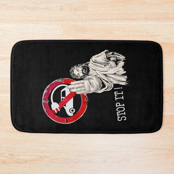 Item preview, Jesus says no to Electric Cars designed and sold by HandicraftArt.