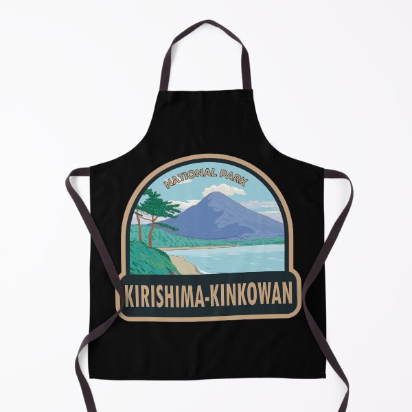 Item preview, Kirishima Kinkowan National Park Japan Travel Art designed and sold by KrisSidDesigns.