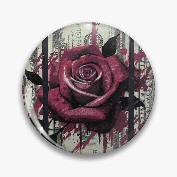 Artikelvorschau, Rose 2 Dollar Schein Malerei entworfen und verkauft von 7Daygallery.