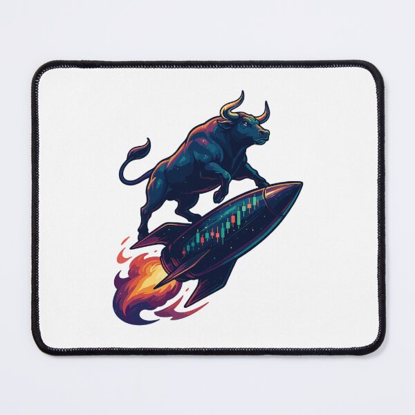 Item preview, Stocks Bull Chart Profit Rocket Gift designed and sold by Pineapple-Tree.
