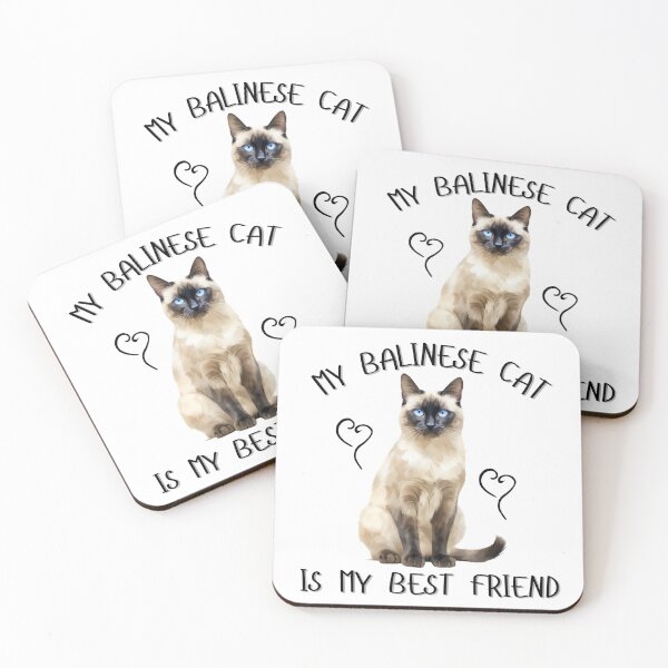 Item preview, My Balinese Cat Is My Best Friend designed and sold by Viikis.