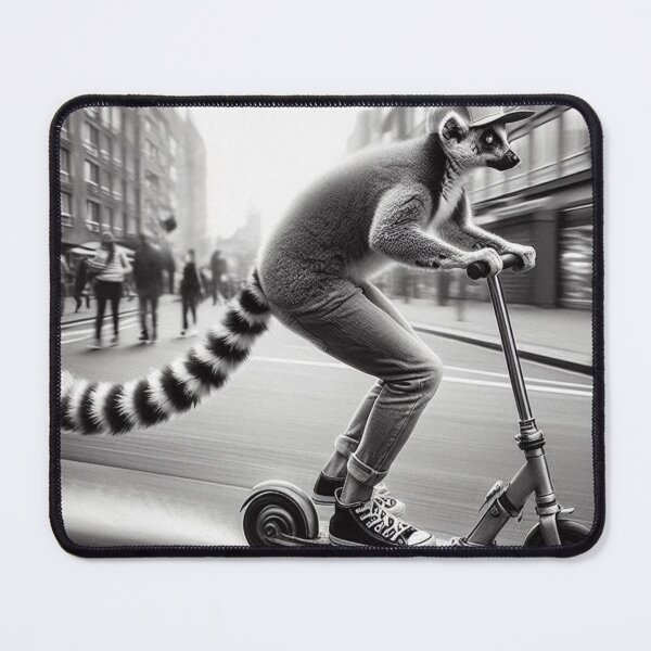 Item preview, "Scoot Over, I'm Lemur-ing the Streets!" designed and sold by Print Fiction.
