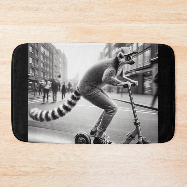 Item preview, "Scoot Over, I'm Lemur-ing the Streets!" designed and sold by Print Fiction.