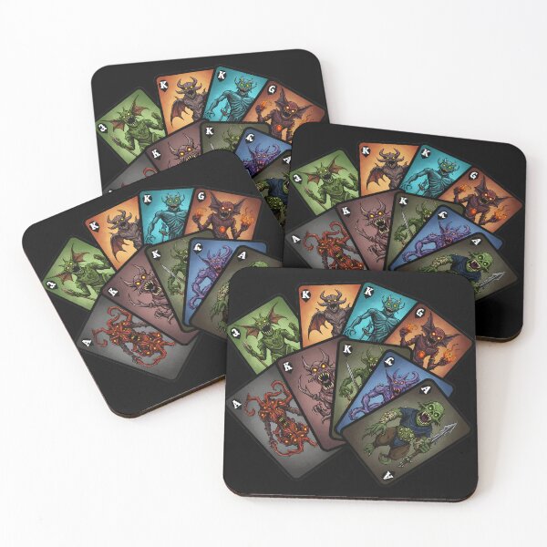 Item preview, The Monster Deck designed and sold by rendigart.