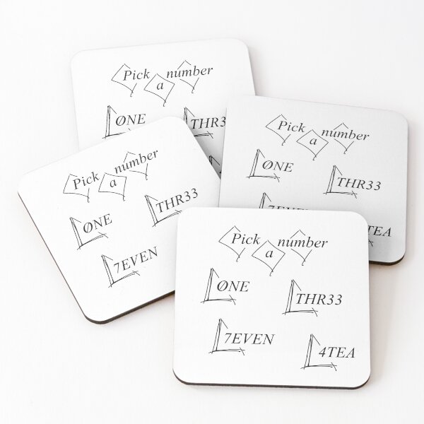 Item preview, Pick a number | Scegli un numero | Choisis un nombre designed and sold by LenaBlueDesigns.