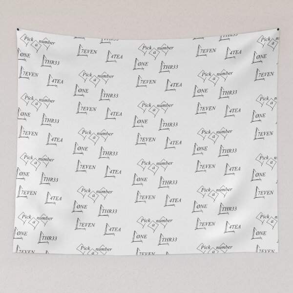 Item preview, Pick a number | Scegli un numero | Choisis un nombre designed and sold by LenaBlueDesigns.