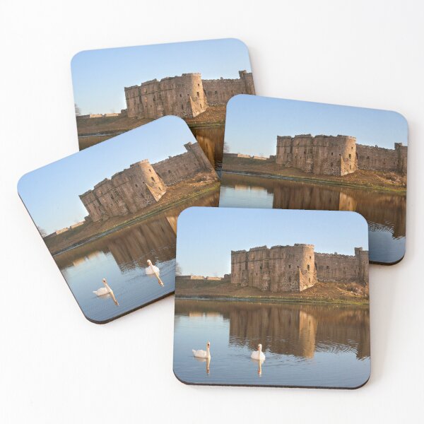 Item preview, Swans at carew castle designed and sold by AnthonyThomas.