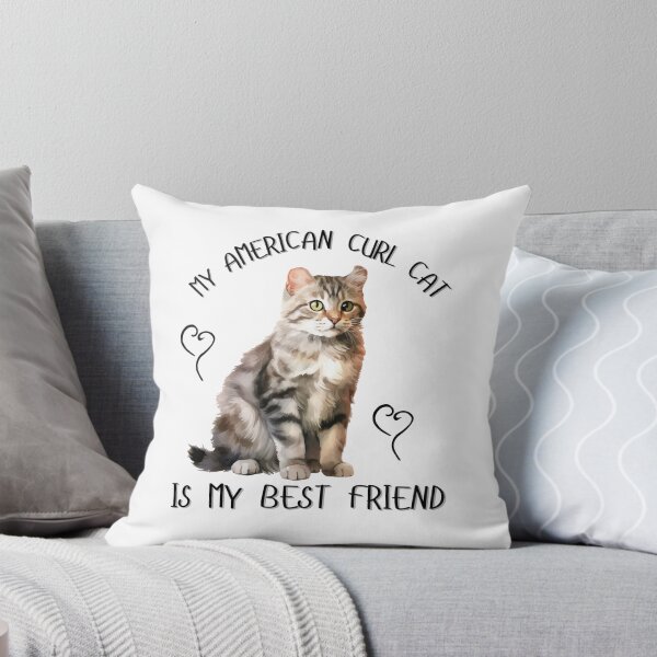 Item preview, My American Curl Cat Is My Best Friend designed and sold by Viikis.
