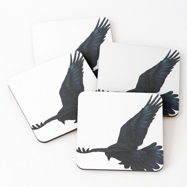 Item preview, Raven in Flight designed and sold by Trishields.