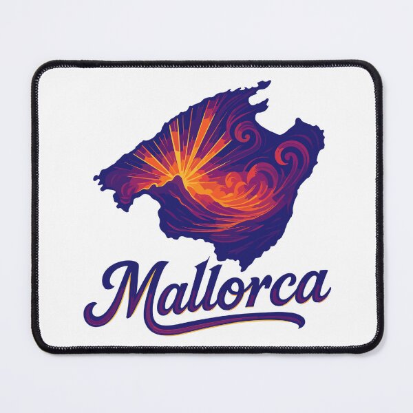 Item preview, Mallorca Island Holiday Silhouette Summer Gift designed and sold by Pineapple-Tree.