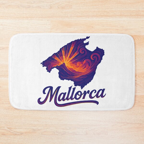 Item preview, Mallorca Island Holiday Silhouette Summer Gift designed and sold by Pineapple-Tree.