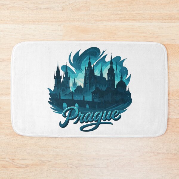 Item preview, Prague Praha capital Czech Republic maritime gift designed and sold by Pineapple-Tree.