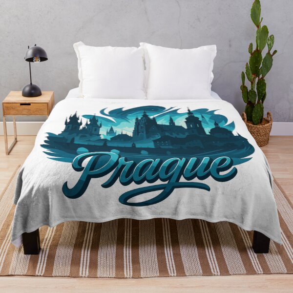 Item preview, Prague Praha capital Czech Republic maritime gift designed and sold by Pineapple-Tree.