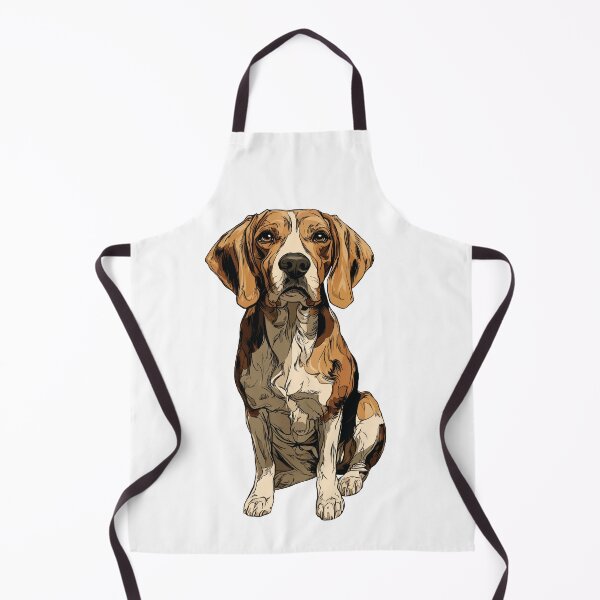 Item preview, American Foxhound Dog Illustration designed and sold by whyitsme.