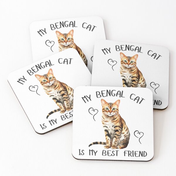 Item preview, My Bengal Cat Is My Best Friend designed and sold by Viikis.