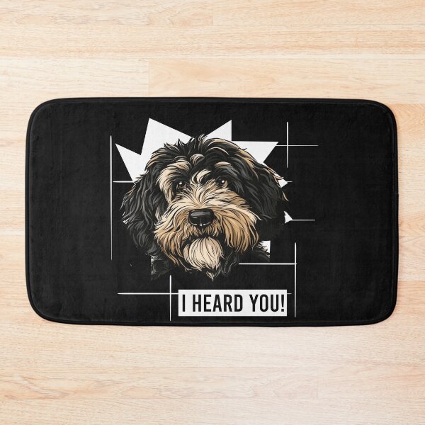 Item preview, Bernedoodle  Humor I Heard You designed and sold by whyitsme.