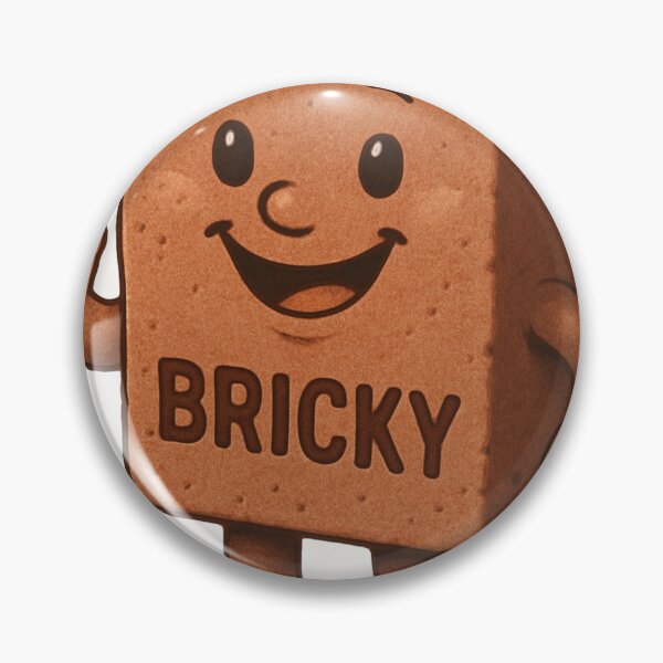 Item preview, Bricky: Your Friendly Building Block designed and sold by SketchyHub.