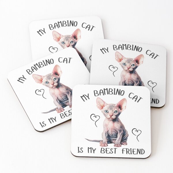 Item preview, My Bambino Cat Is My Best Friend designed and sold by Viikis.