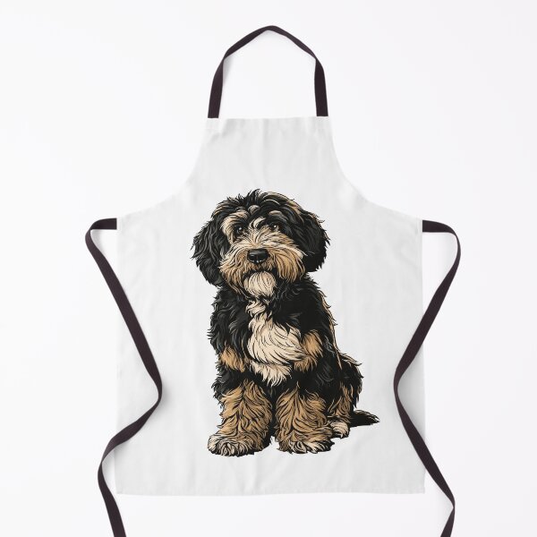Item preview, Bernedoodle Dog Illustration designed and sold by whyitsme.