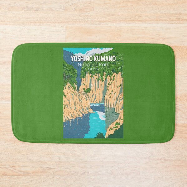 Item preview, Yoshino Kumano National Park Japan Illustration Travel Art Vintage designed and sold by KrisSidDesigns.