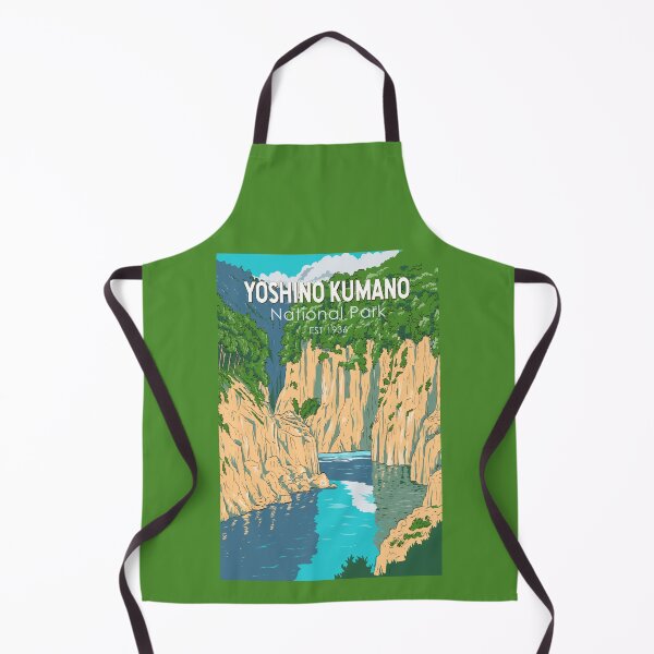Item preview, Yoshino Kumano National Park Japan Illustration Travel Art Vintage designed and sold by KrisSidDesigns.