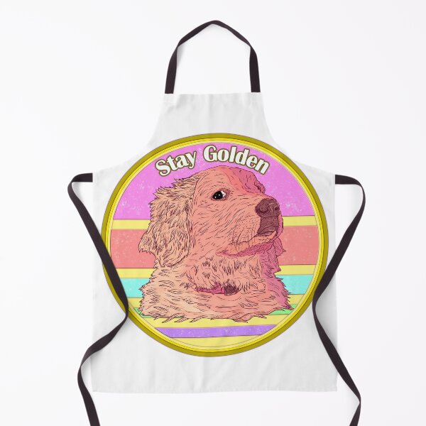 Item preview, Golden Retriever Side Eye - 'Stay Golden' designed and sold by nostakesart.