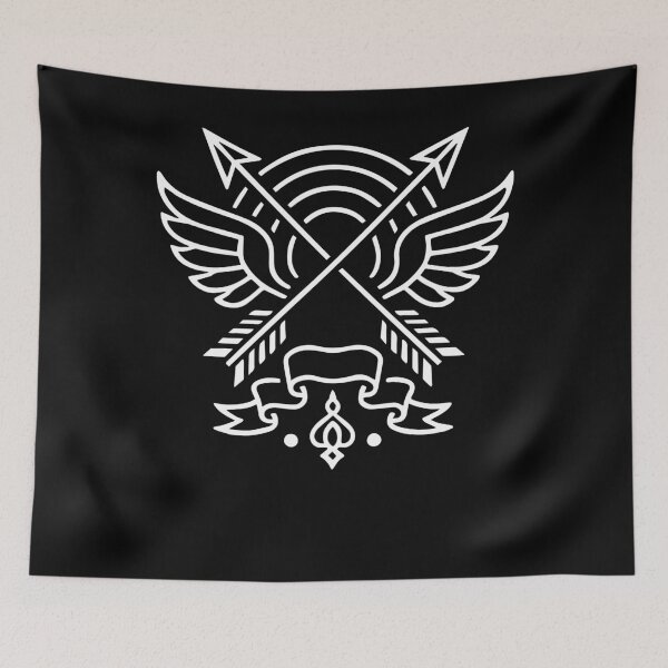 Item preview, Archery Bow Target Archer Wings Design designed and sold by LuminOrb.