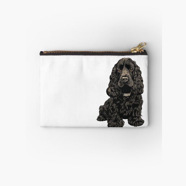 Item preview, Black Cocker Spaniel Dog Illustration designed and sold by whyitsme.