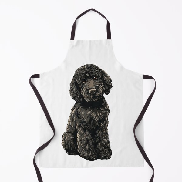 Item preview, Black Poodle Dog Illustration designed and sold by whyitsme.