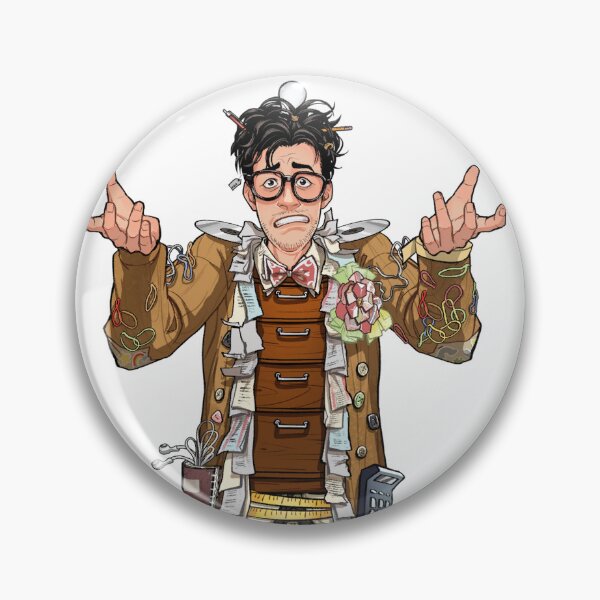 Item preview, Exasperated Junk Drawer Jerry Sticker designed and sold by studioroguet.