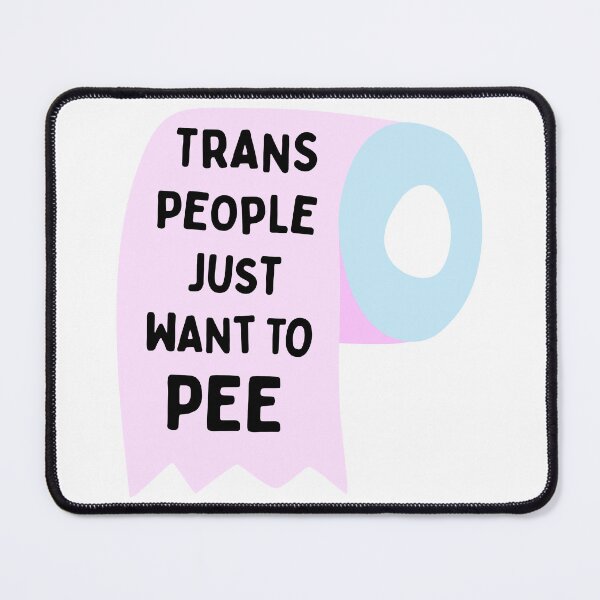 Item preview, Trans People Just Want to Pee Toilet Roll designed and sold by spooniecentral.