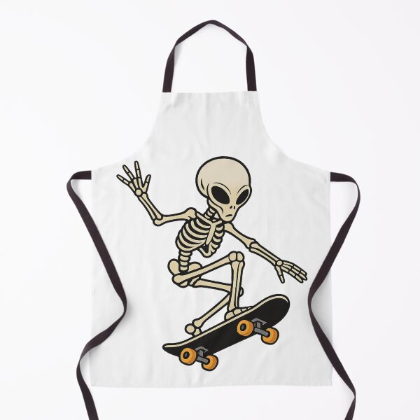 Item preview, Alien Skeleton Skateboarder Halloween Design Kid's T-Shirt Design designed and sold by ldjcustomdesign.