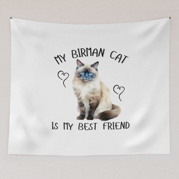 Item preview, My Birman Cat Is My Best Friend designed and sold by Viikis.