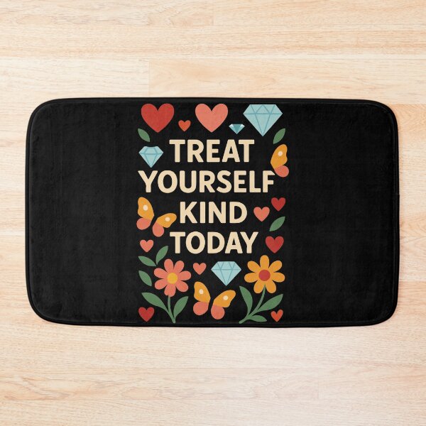 Item preview, Treat Yourself Kind Today Mindfulness self-care designed and sold by LuminOrb.