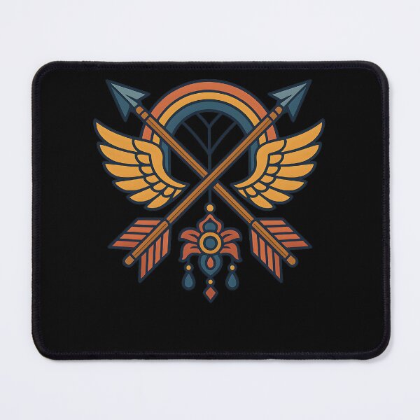 Item preview, Archery Bow Target Archer Arrow Wings designed and sold by LuminOrb.